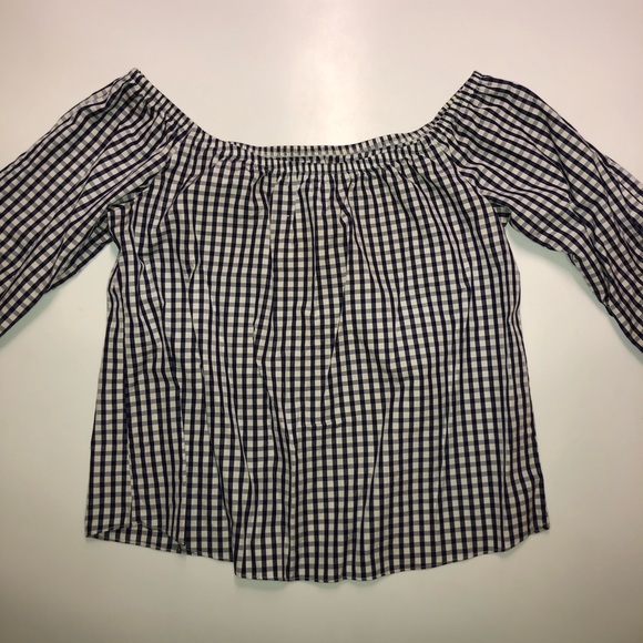 Reformation Tops - Reformation black and white blouse